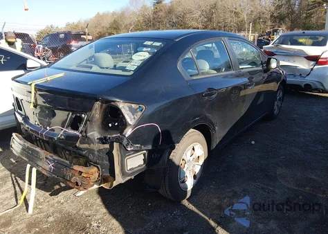 2013 Honda Civic Lx из США, поврежденный, VIN 2HGFB2F59DH300075